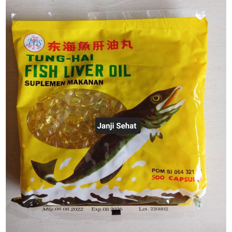 Jual Tunghai fish liver oil Intra Aries BPOM 500kapsul Shopee Indonesia