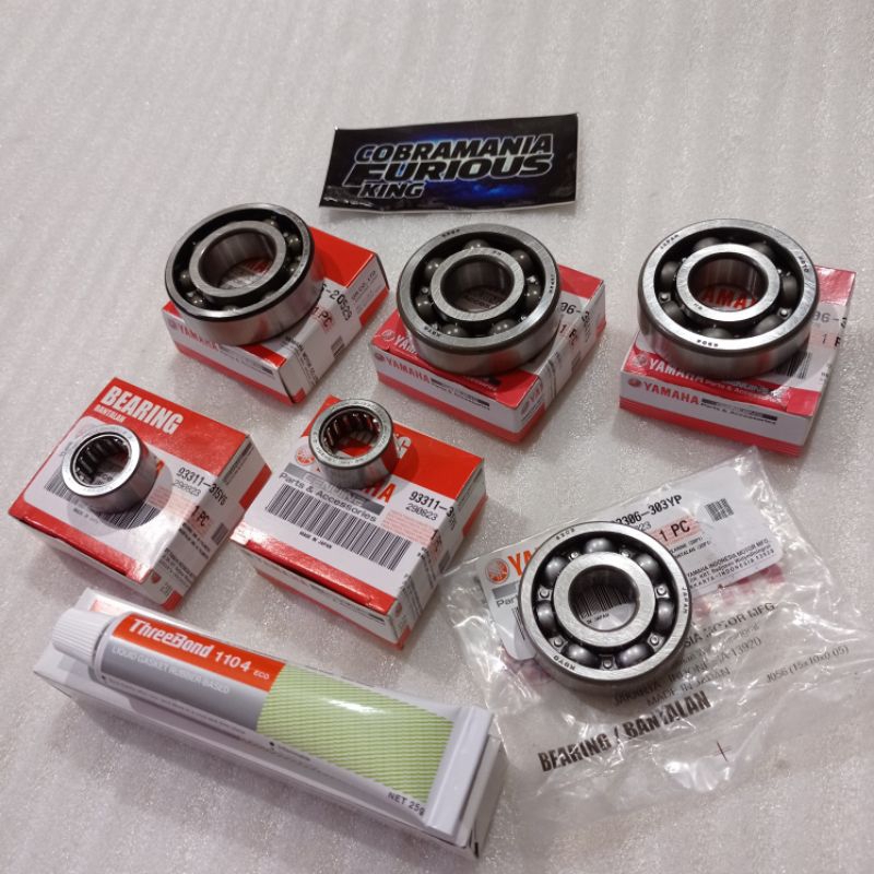 Jual Laher bearing rasio mesin set rx king rxk rxs HS ful JAPAN 6205 ...
