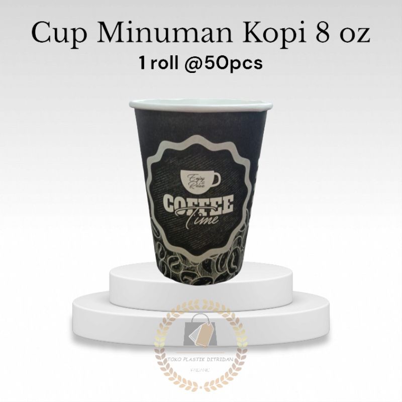 Jual Papercup Minuman Kopi 8 Oz | Shopee Indonesia