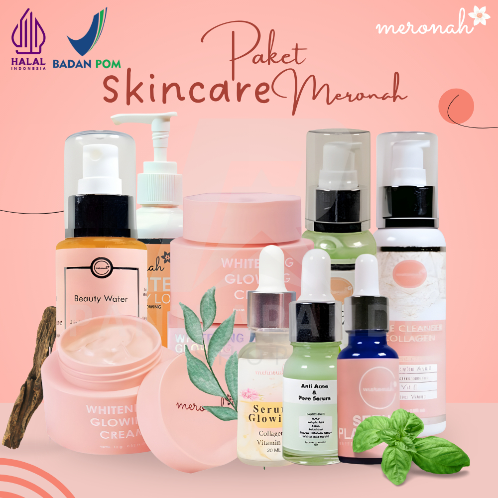 Harga Skincare Meronah 1 Paket