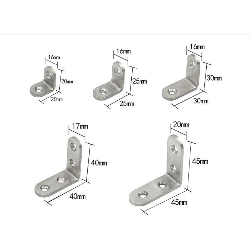 Jual BRACKET SIKU L AMBALAN / SIKU RAK STAINLESS STEEL 304 | Shopee ...