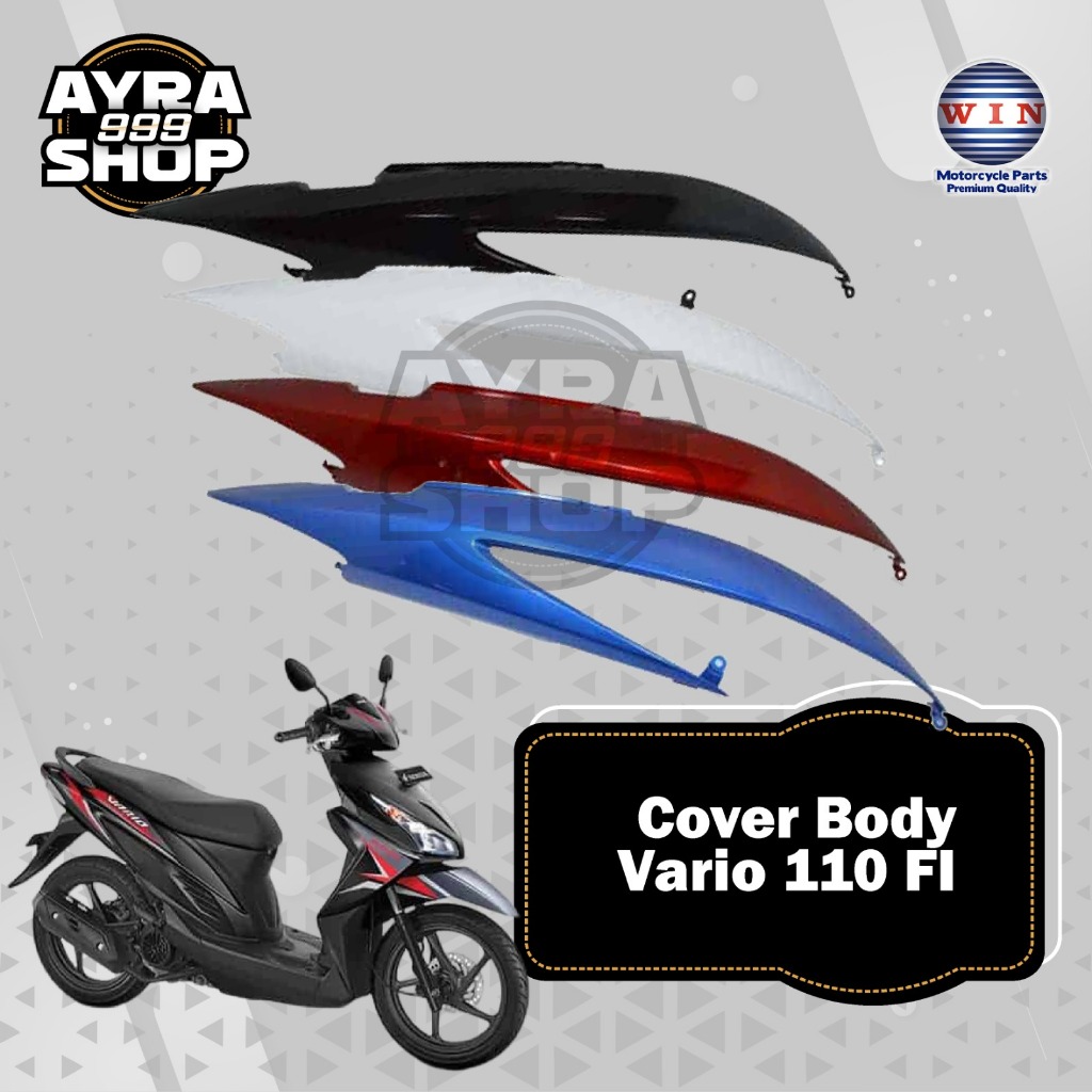 Jual 1 Set kempolan cover body belakang kanan kiri Honda Vario 110 FI