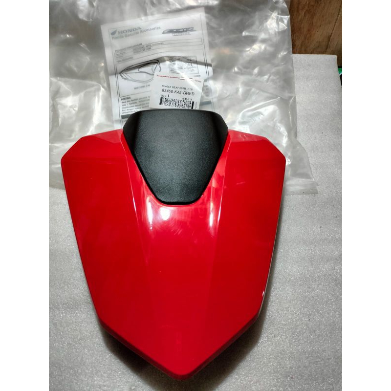 Jual Single Seat Coel Resmi Honda Cbr R Red Original Ahm K