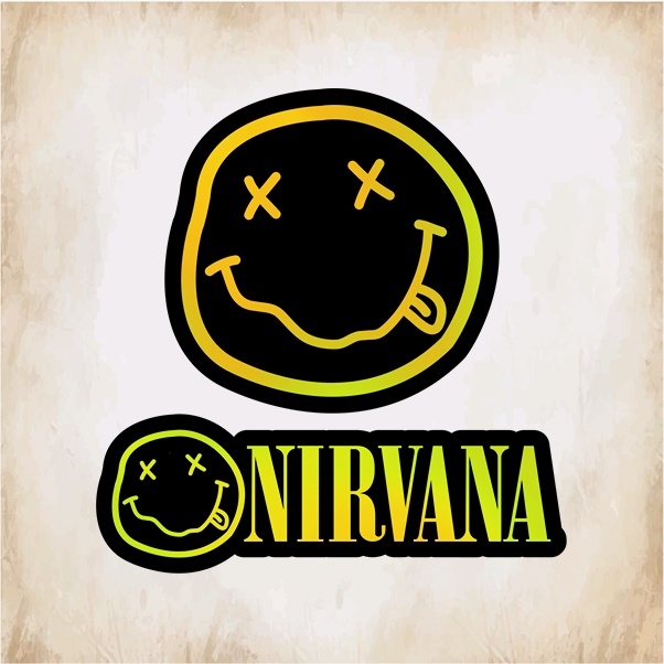 Jual Sticker Hologram Logo Band Nirvana Shopee Indonesia