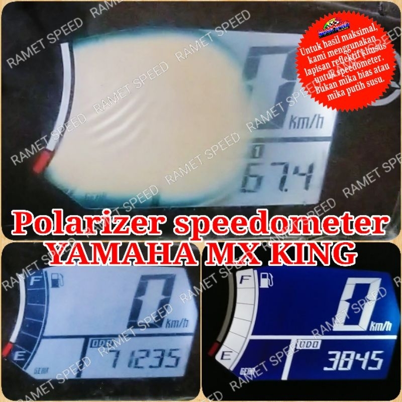 Jual Polarizer speedometer yamaha mx king polaris speedometer mx king
