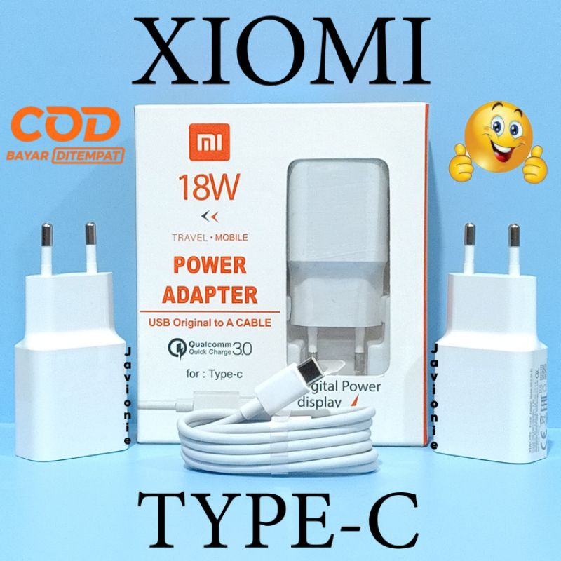 Chargeur Xiaomi Original MDY-08-EI (18W) Pour Redmi Note 4 / Redmi Note 4X