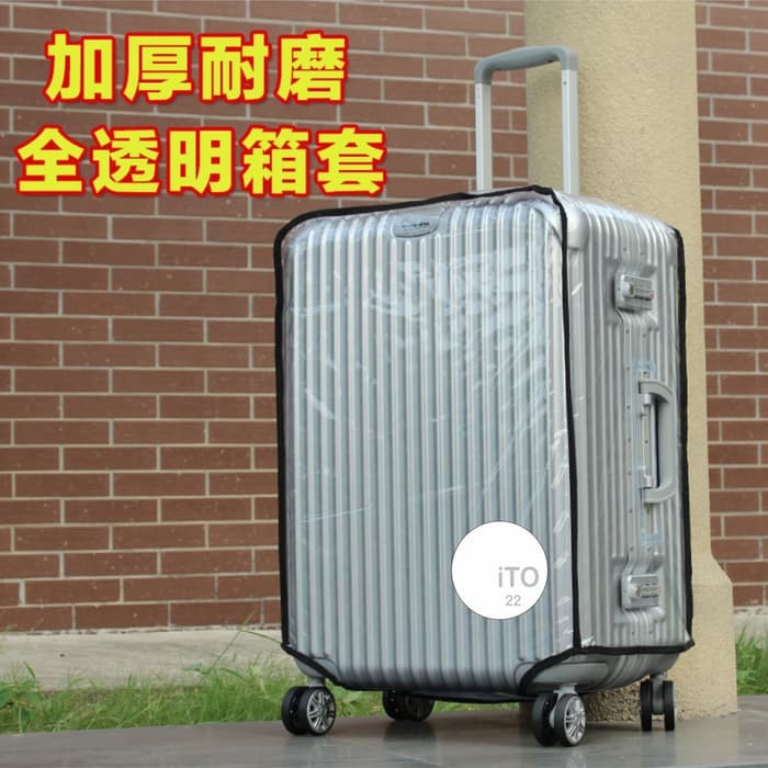 Jual Mega_1688 Luggage Cover Transparant Cover Pelindung Koper ...