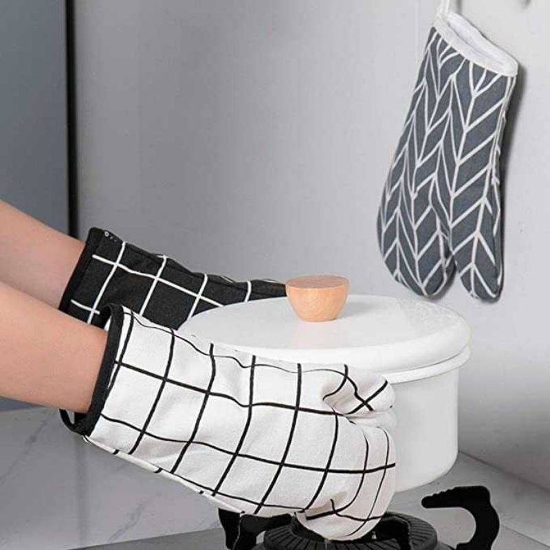 Jual sarung tangan masak anti panas - sarung tangan koki | Shopee Indonesia