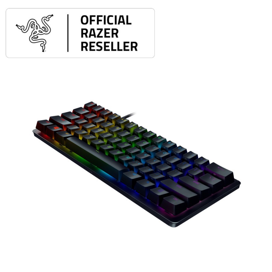 Jual RAZER Keyboard Linear Red Optical Switch Huntsman Mini 60