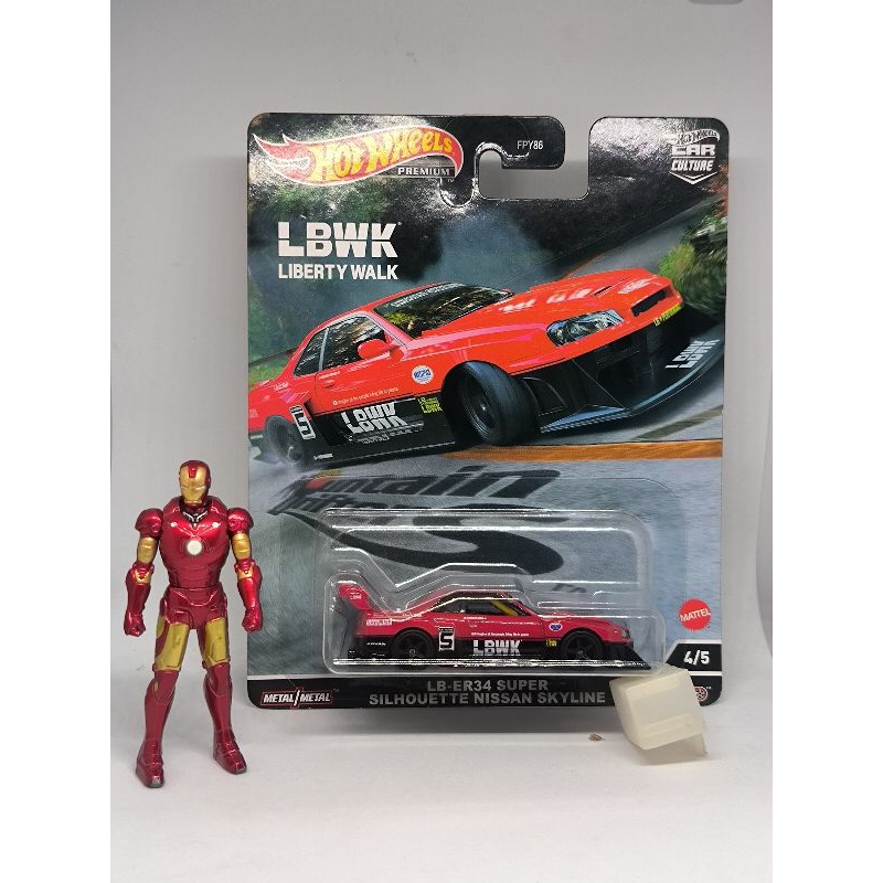 Jual Hotwheels LBWK LB ER34 Super Silhouettes Merah R34 Mountain ...