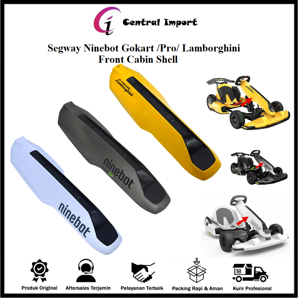 Jual Segway Ninebot Gokart /Pro/ Lamborghini Front Cabin Shell - Body ...