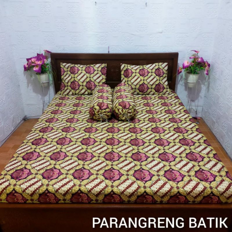 Jual Sprei Motif Batik Tinggi 40 Cm Terlaris Shopee Indonesia