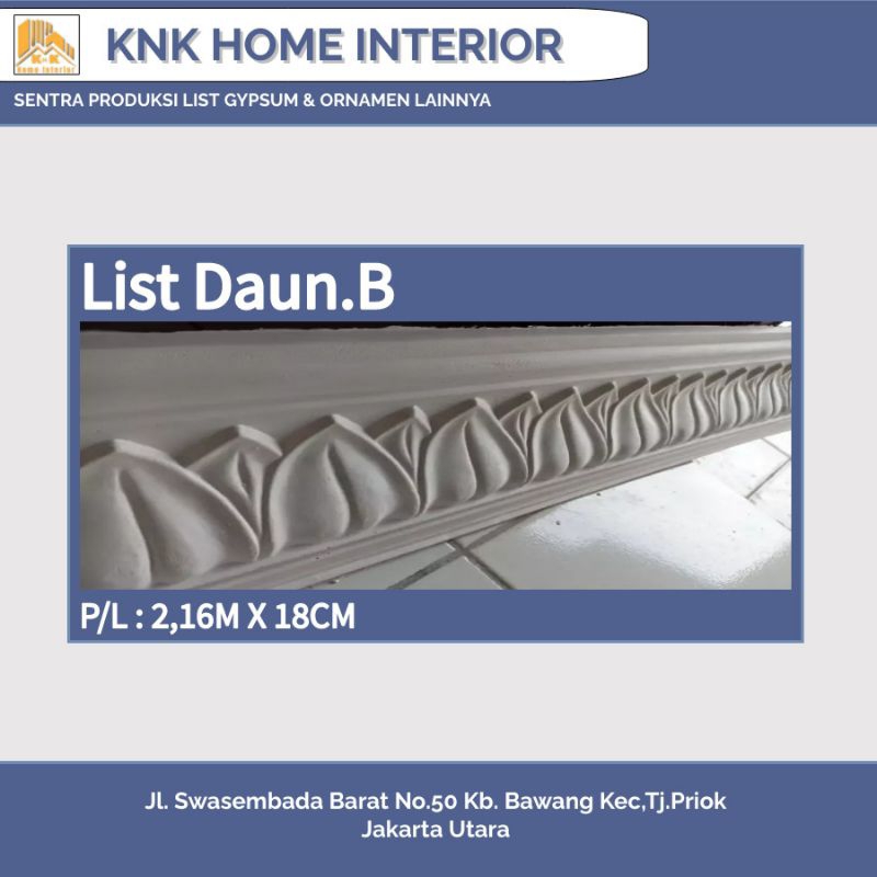 Jual List Gypsum Lis Gypsum Motif List Minimalis List Plafon