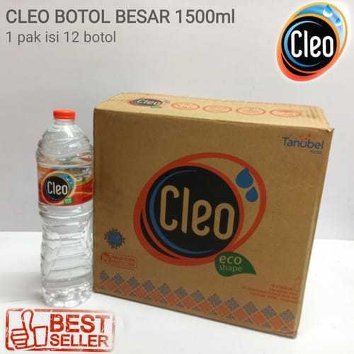 Jual Cleo 1500 ML - 1 Dus isi 12 | Shopee Indonesia
