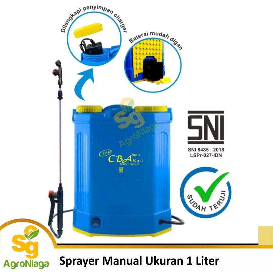 Jual Sprayer Elektrik CBA ULTRA Kapasitas 16 Liter | Shopee Indonesia