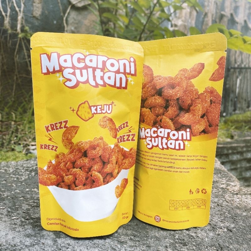 Jual *MACARONI SULTAN* jajanan kekinian dengan berbagai varian rasa ...