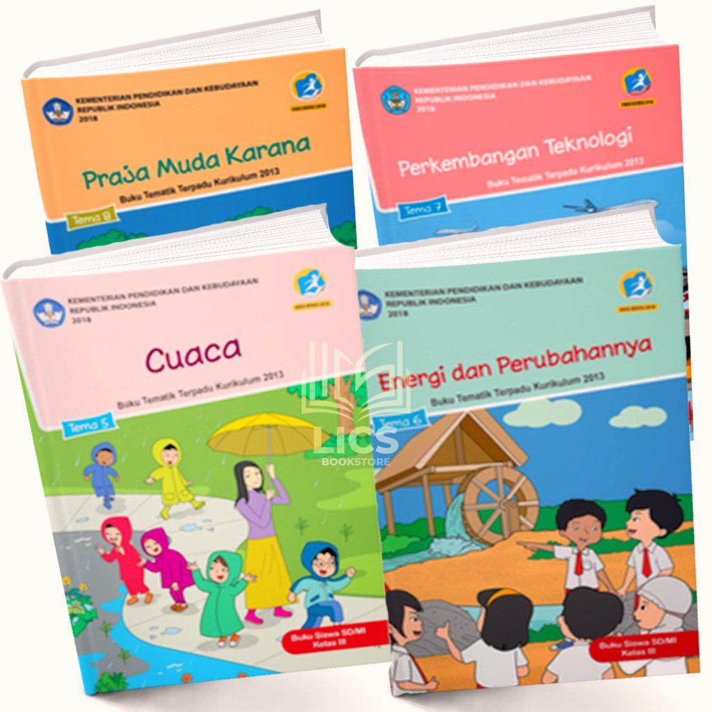 Jual Buku Tematik SD Kelas 3 SEMESTER 2 TEMA 5 6 7 8 Revisi 2018 ...