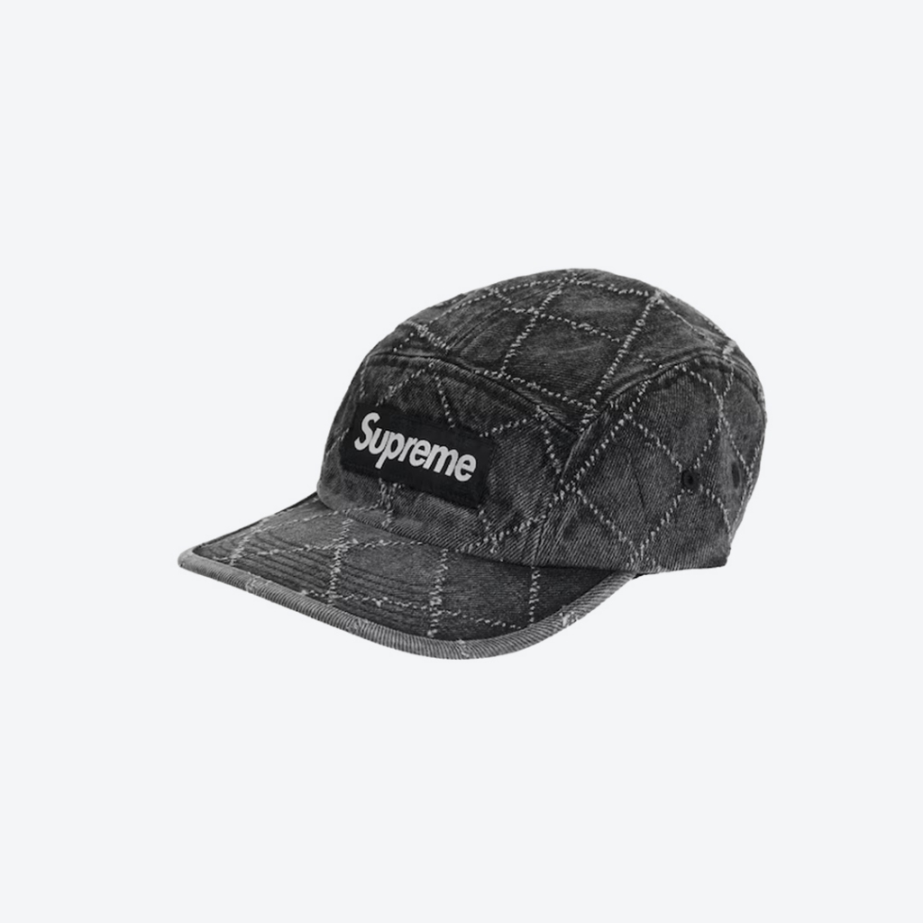 帽子 Supreme Coated Denim Camp Cap Supreme Coated Denim Camp Cap (SS24) - $54