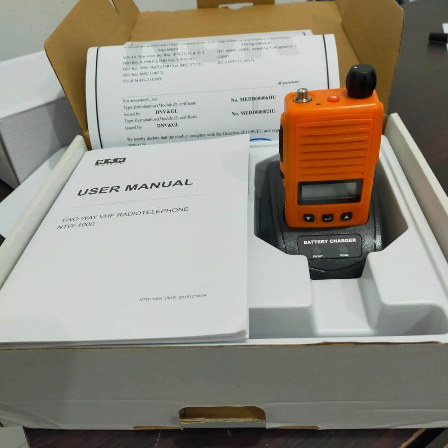 Jual GMDSS Portable VHF Radio NSR NTW1000 Shopee Indonesia