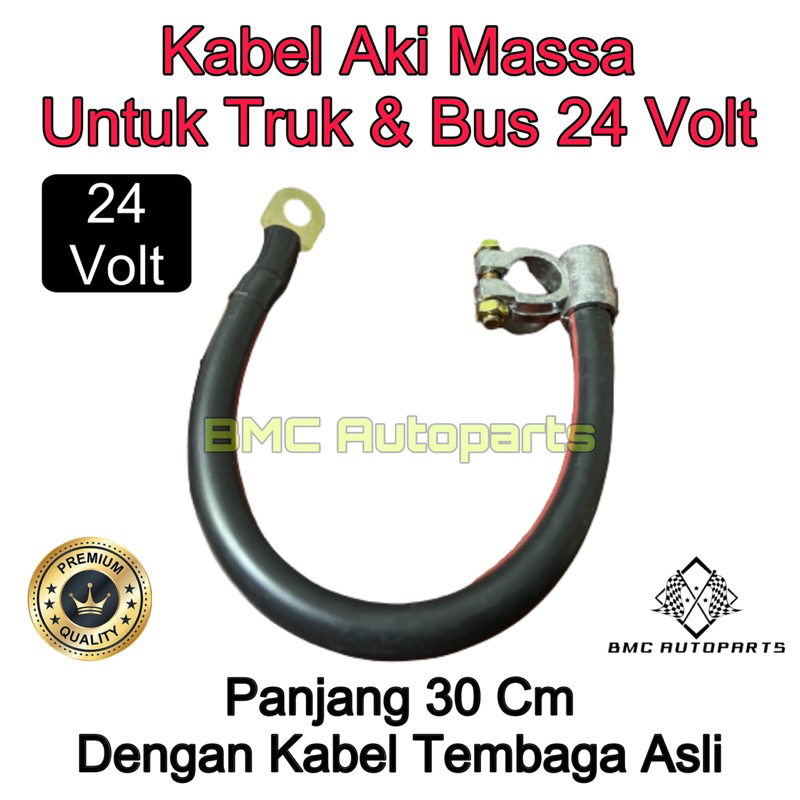 Jual Kabel Aki Massa Volt Untuk Truk Bus Cm Kabel Masa Paralel Aki V Tembaga Murni