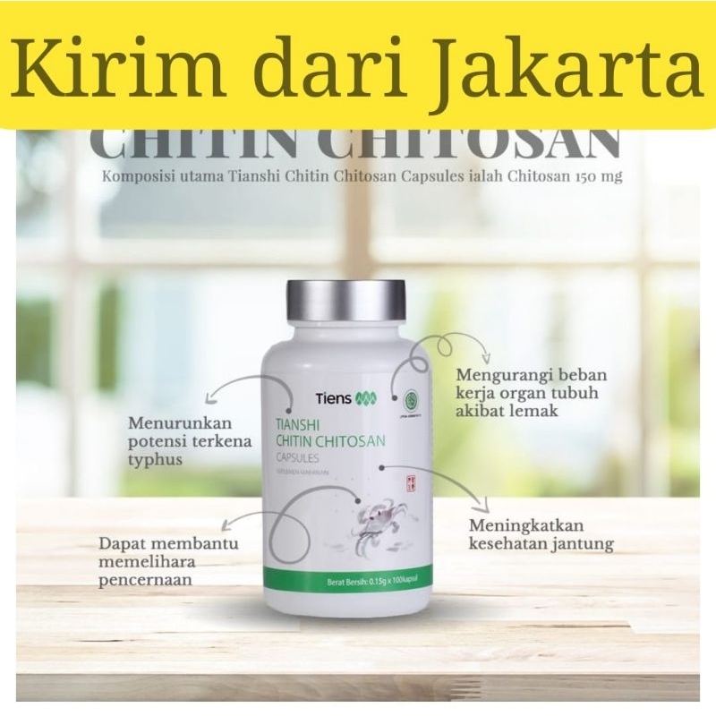 Jual Tiens Jakarta : Chitin Chitosan Capsules | Tianshi Chitin Chitosan ...