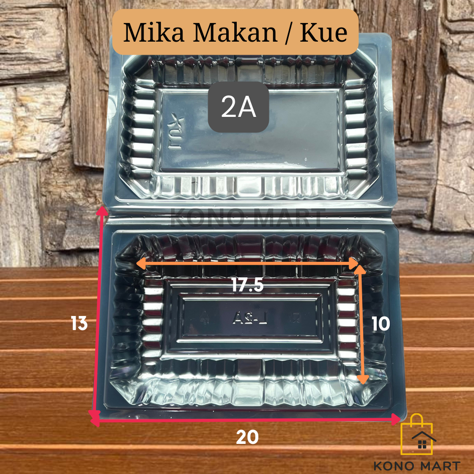 Jual MIKA PLASTIK KUE / MIKA MAKANAN 7C 6C 5L 5T 4L 3T 2A 2B / MIKA ...