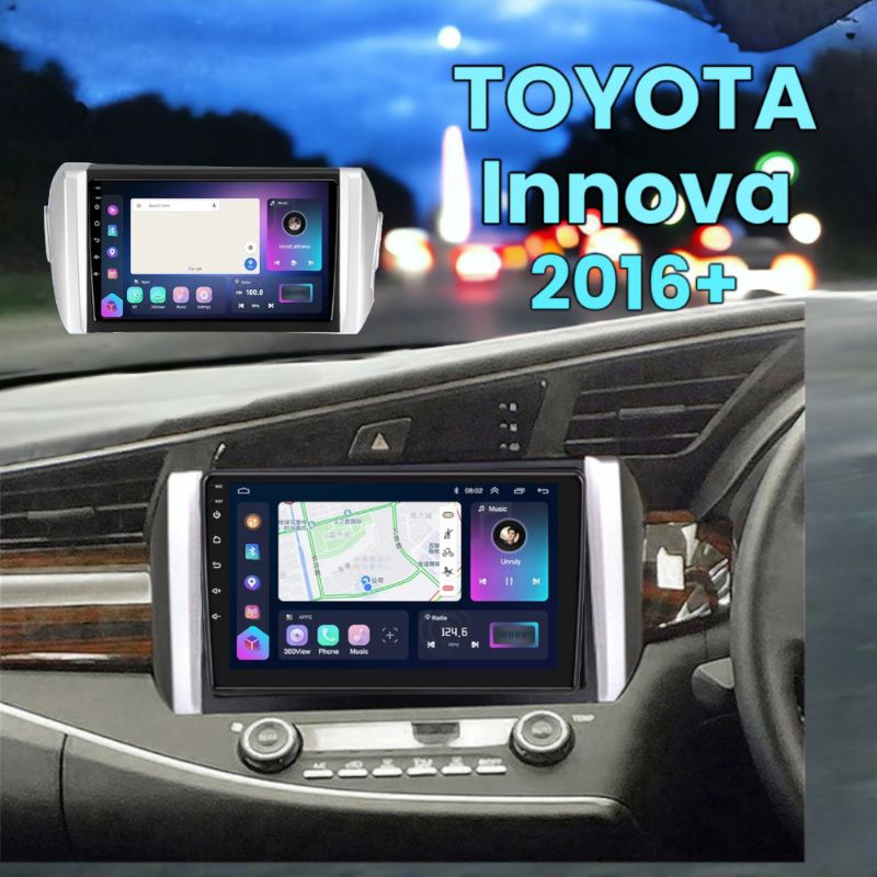 Jual Headunit Android untuk Innova Reborn 2016+ Layar 10 Inch