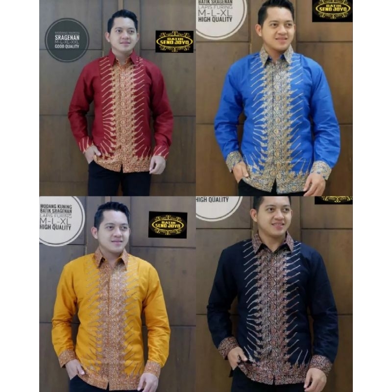 Jual MODANG HIJAU BOTOL kemeja batik pria lengan panjang terbaru ...