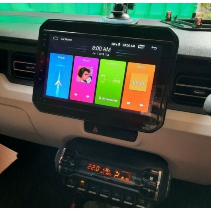 Jual Paket Head Unit Android 10 inch Ram2/32GB Paket Frame Suzuki Ignis ...