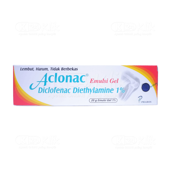 Jual Aclonac Emulgel 20g (per Tube) | Shopee Indonesia