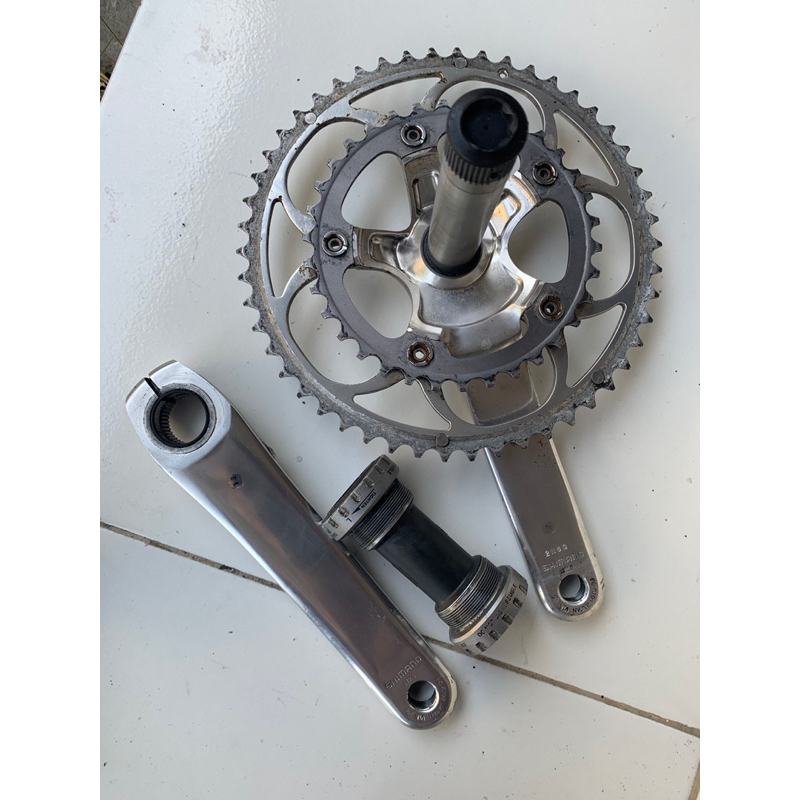 Jual Crank Shimano R700 Japan setara ultegra chainring specialites made ...