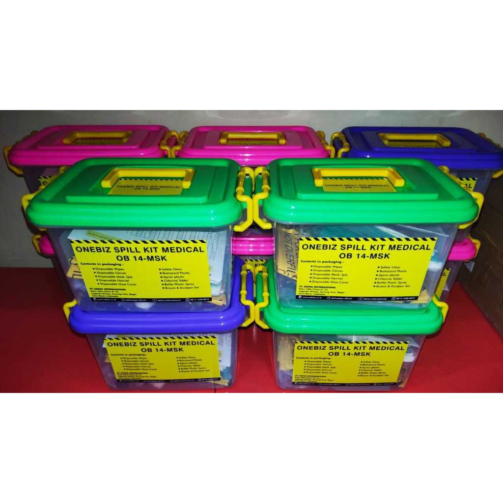 Jual PROMO TERMURAH SPILL KIT MEDICAL/SPILL KIT STERIL/SPILL KIT MEDIS ...