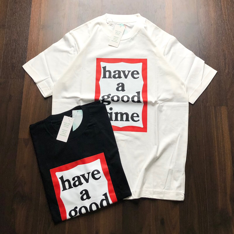 Jual Kaos Have A Good Time - Basic logo | Shopee Indonesia