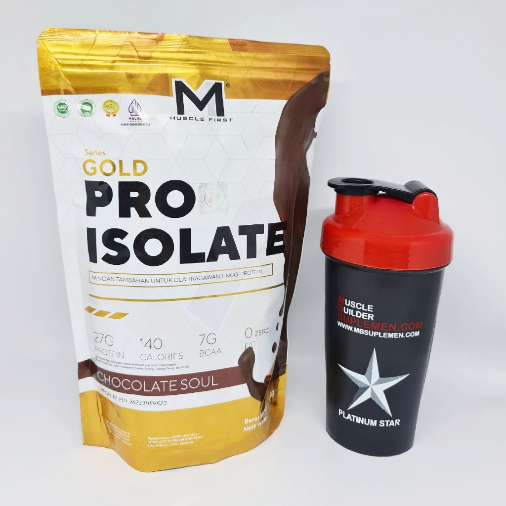 Jual Muscle First Pro Isolate M1 900 grams Whey Protein Gold Series ...
