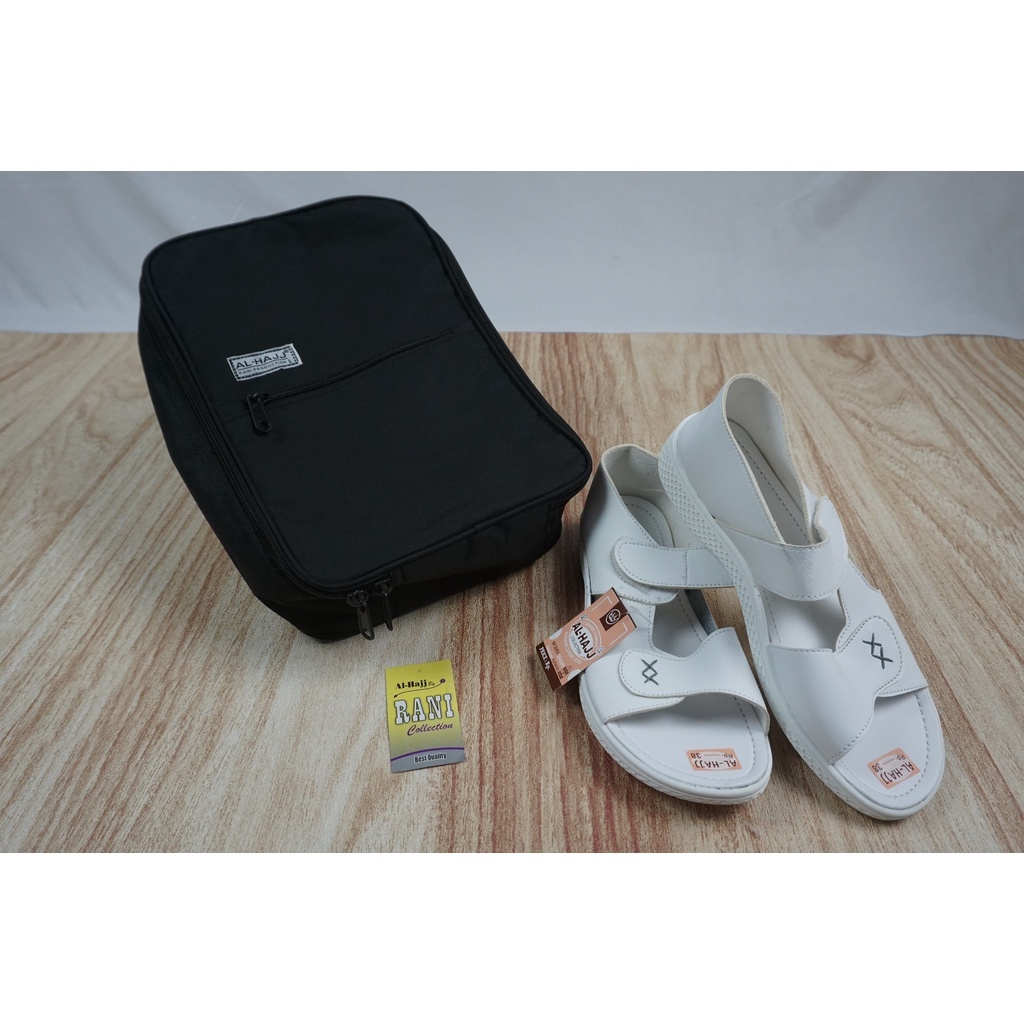 Jual Sepatu Haji Umroh Sendal Wanita Putih Sandal Umroh Wanita