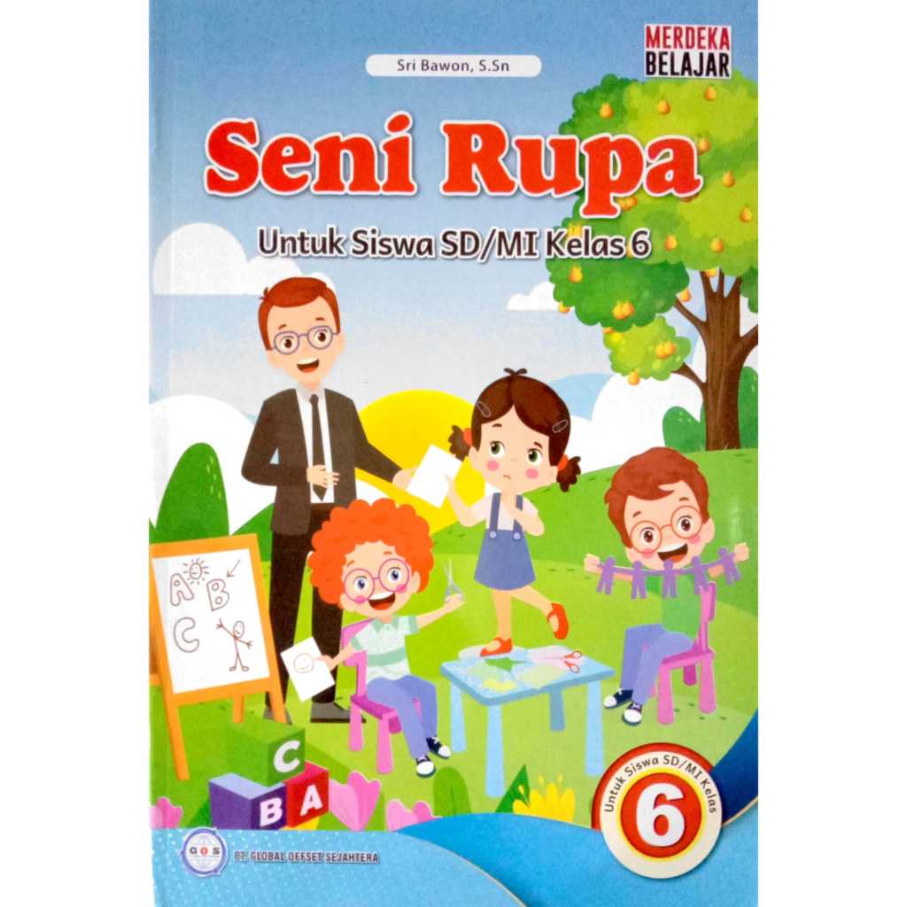 Jual BUKU SISWA SENI RUPA KELAS 6 KURIKULUM PENGGERAK-MERDEKA SD/MI ...