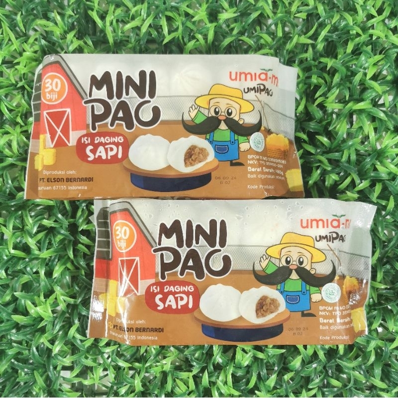 Jual Umiami Mini Pao Sapi isi 30 - berat 480 gr | Shopee Indonesia