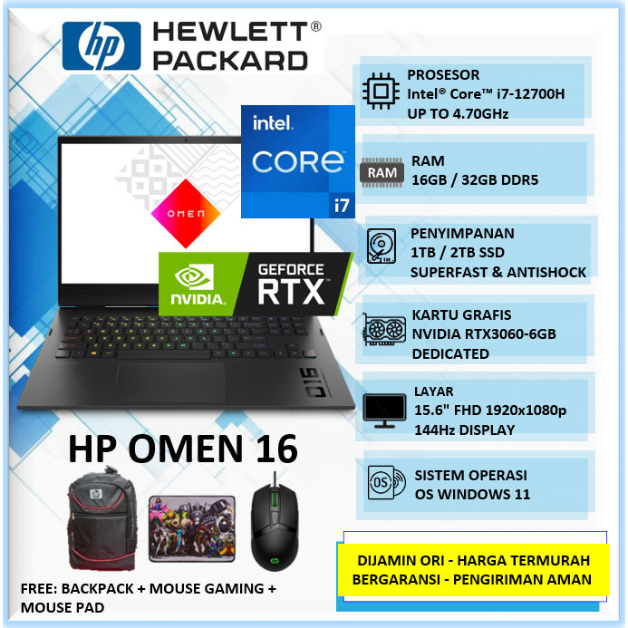HPゲーミングノート Core i7/32GB/2TB
