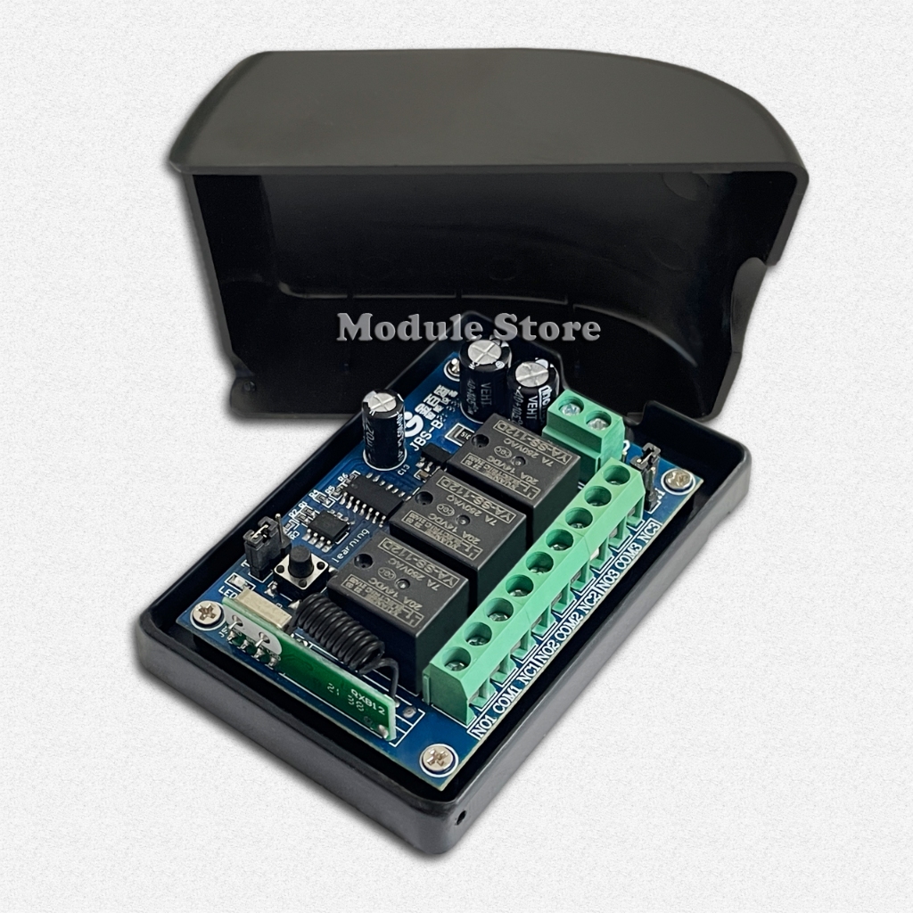 Jual Wireless Relay 3CH 12V 433MHz JBS-B | Shopee Indonesia
