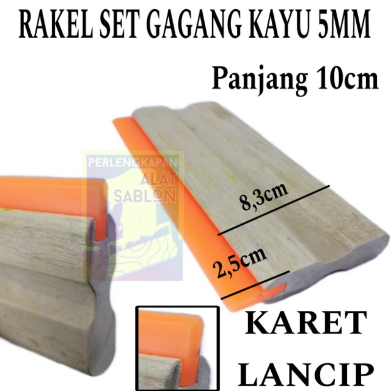 Jual RAKEL ORANGE LANCIP 5MM SET GAGANG KAYU P. 10CM | Shopee Indonesia
