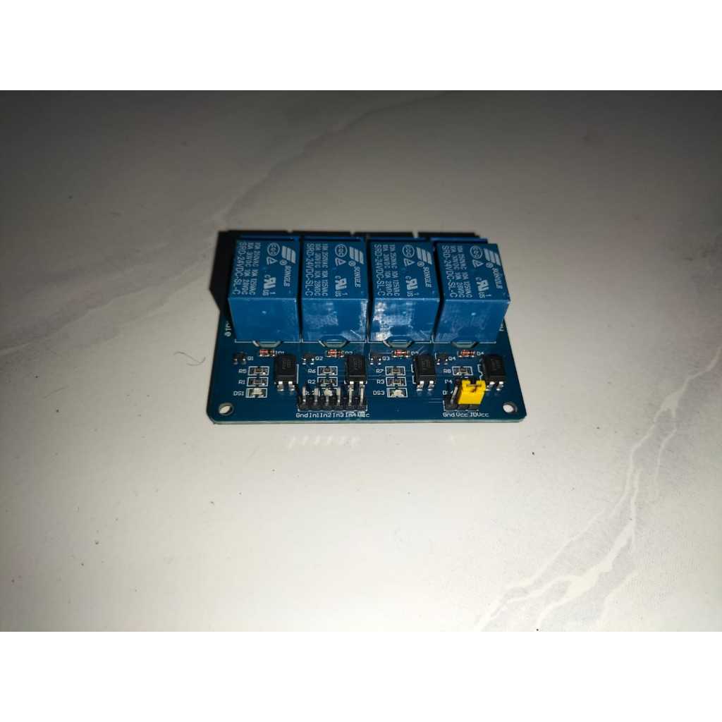 Jual Relay Module For Arduino 5V 12V 24V Low Trigger 4 Channel With ...