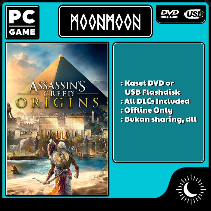 Jual Assassin's Creed Origins Gold Edition (2017) Full DLCs Game PC ...