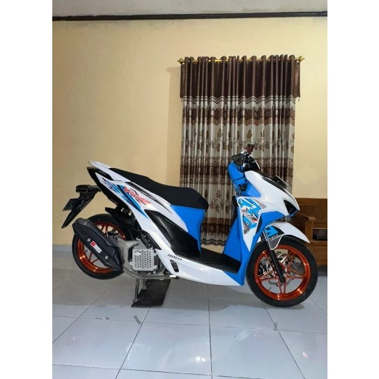 Jual STRIPING TRANSPARAN VARIO ALL NEW 125/150 MOTIF PANAH CUSTOME