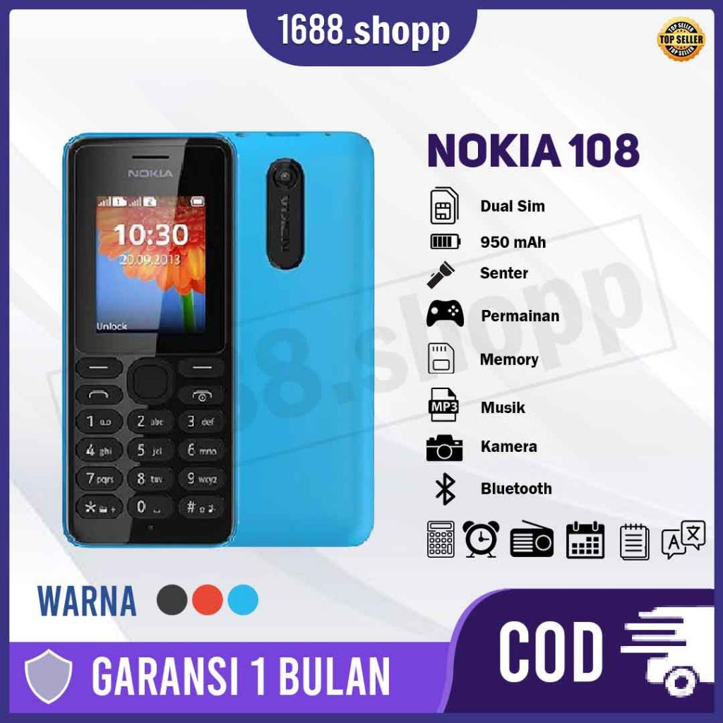 Jual NOKIA 108 HANDPHONE 108 | Shopee Indonesia