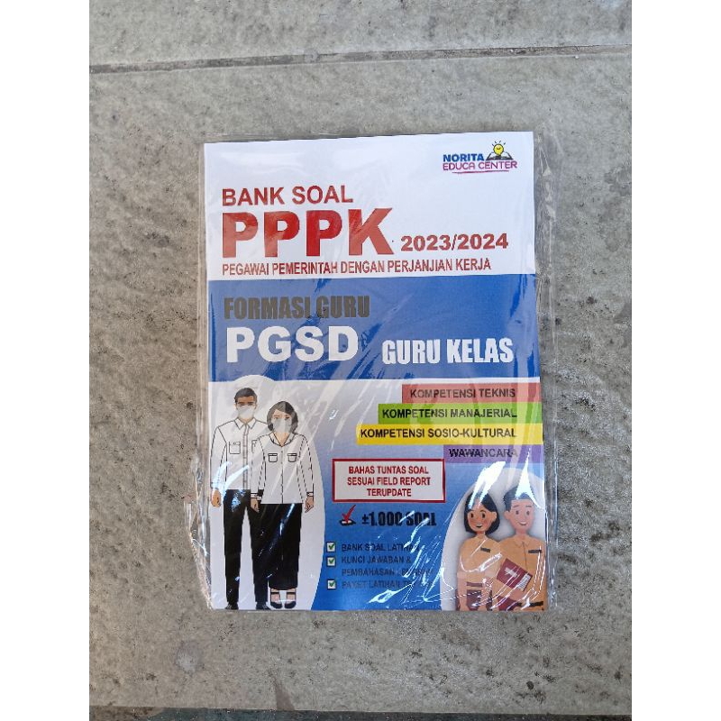 Jual Buku Terbaru Bank Soal PPPK PGSD Guru Kelas 2023/2024 Terlengkap ...