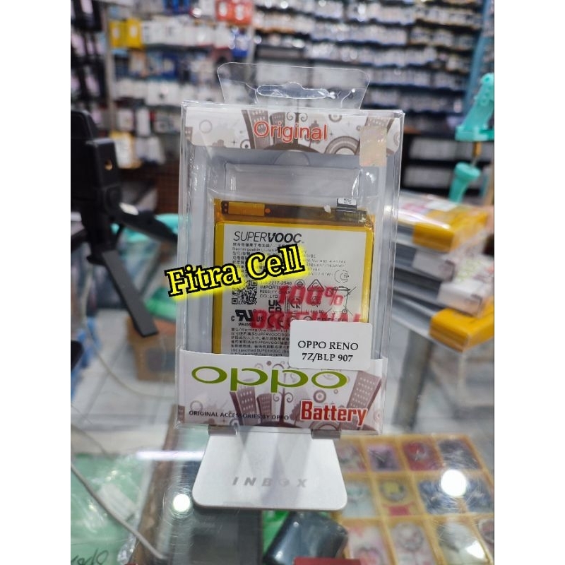 Jual Battery Baterai Oppo Reno 7 4G Oppo Reno7 4G BLP907 Original ...