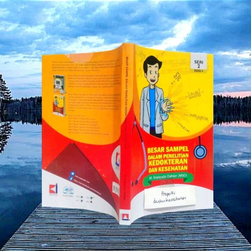 Jual Buku BESAR SAMPEL DALAM PENELITIAN KEDOKTERAN DAN KESEHATAN SOPIYUDIN Shopee Indonesia