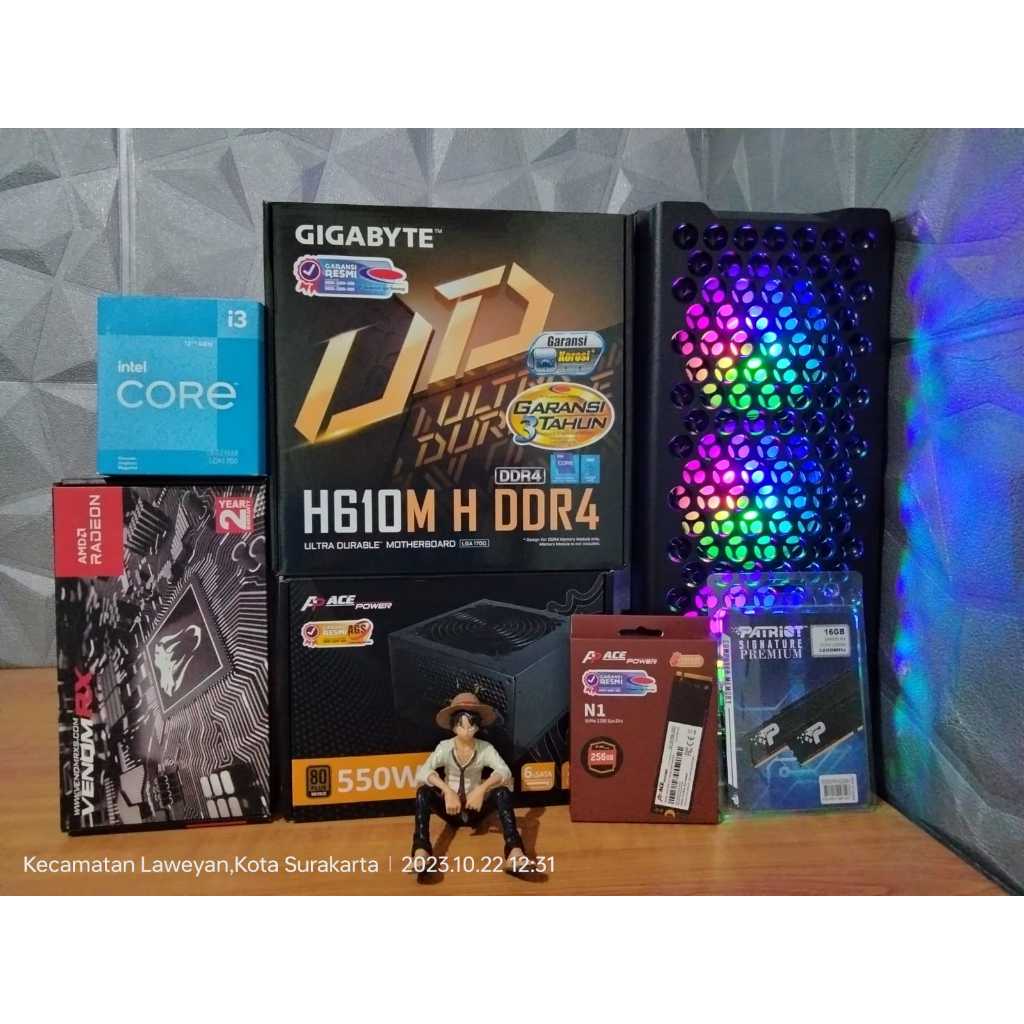 Jual Pc Desain Gaming Rendering Intel Core I F Ram Gb Ssd Gb