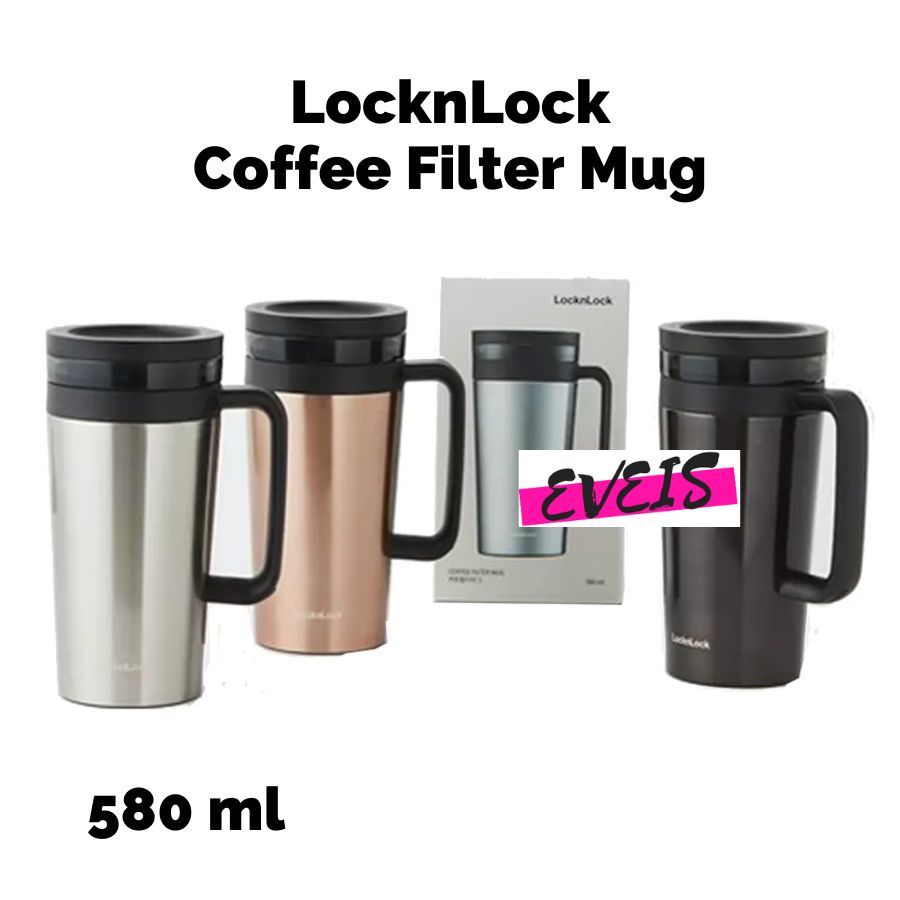 Jual LocknLock Coffee Filter Mug 580ml - Termos Kopi premium - LHC4197 ...
