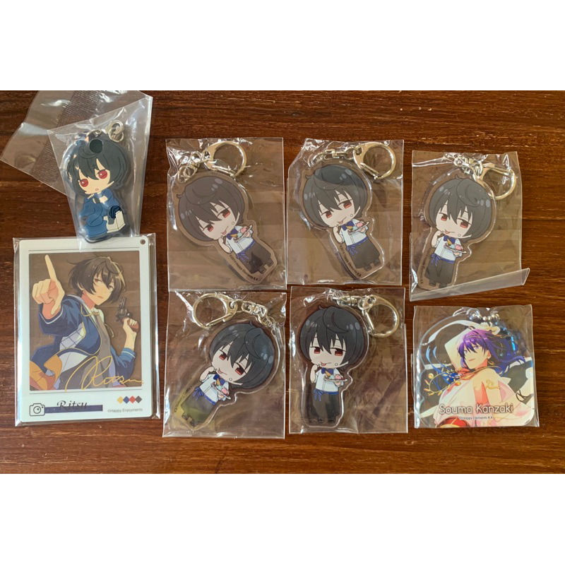 Jual Ensemble Stars!! Odekake keychain acrylic rubber strap Ritsu Souma ...